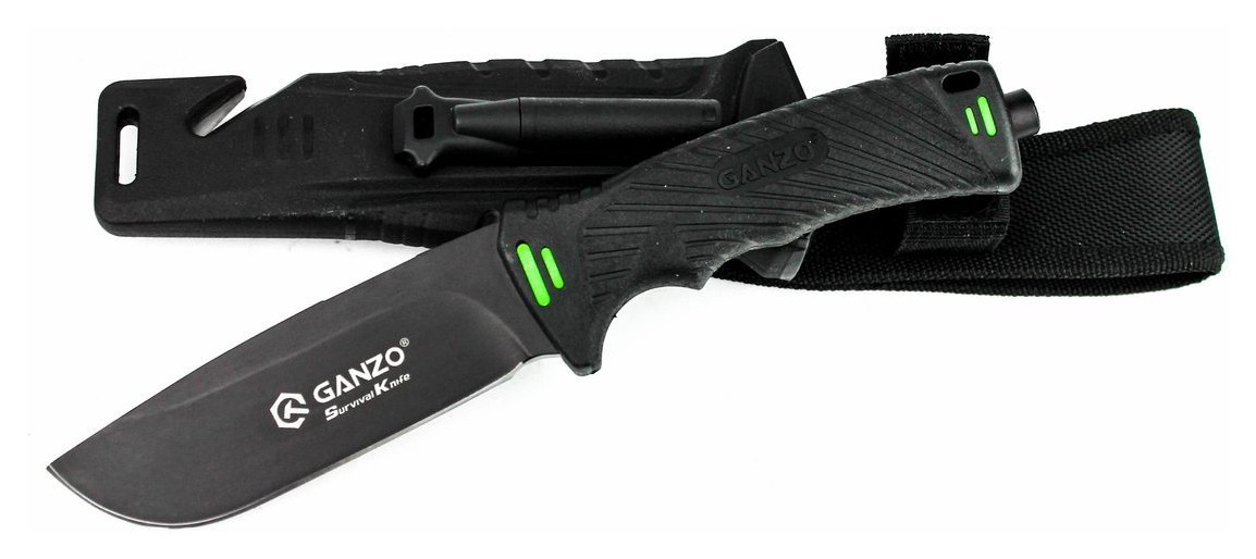Нож Ganzo G8012-BK черный (G8012-BK)