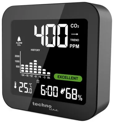 Метеостанція Technoline WL1025 Black (WL1025)