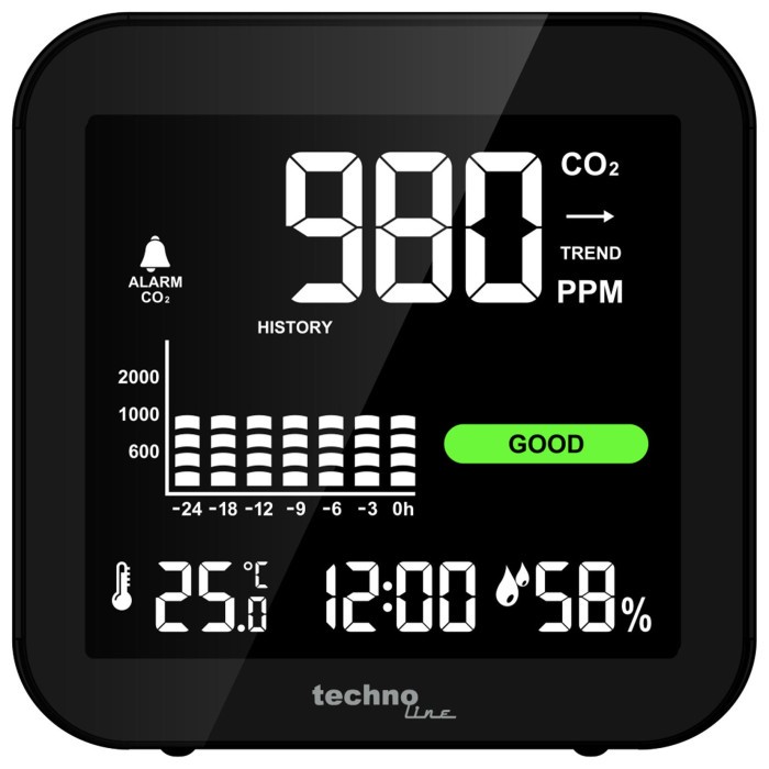 Метеостанція Technoline WL1025 Black (WL1025)
