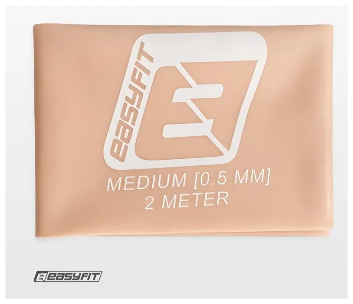 Стрічка для пілатесу EasyFit EPP 0.5 мм персикова