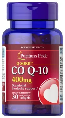 Q-SORB™ Co Q-10 400mg - 30 softgels