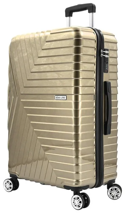 Валіза Semi Line 24" (M) Gold (T5763-2)