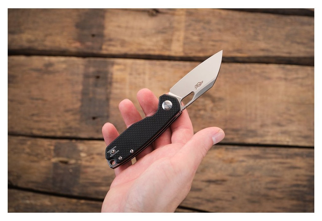 Нiж складаний Firebird FH924-BK чорний, укр, укр