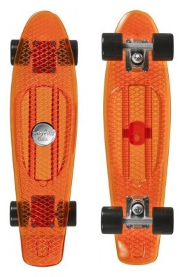 Скейтборд комплект CHOKE ( 600075/co ) Juicy Susi 22,5"x6, clear orange 2023