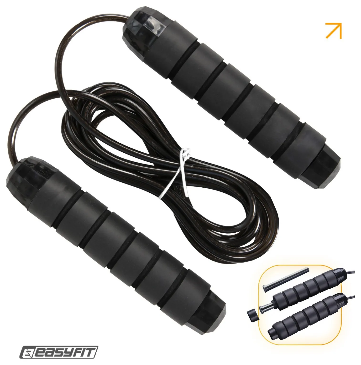 Скакалка з обважнювачем EasyFit (EFIT_EF-1917)
