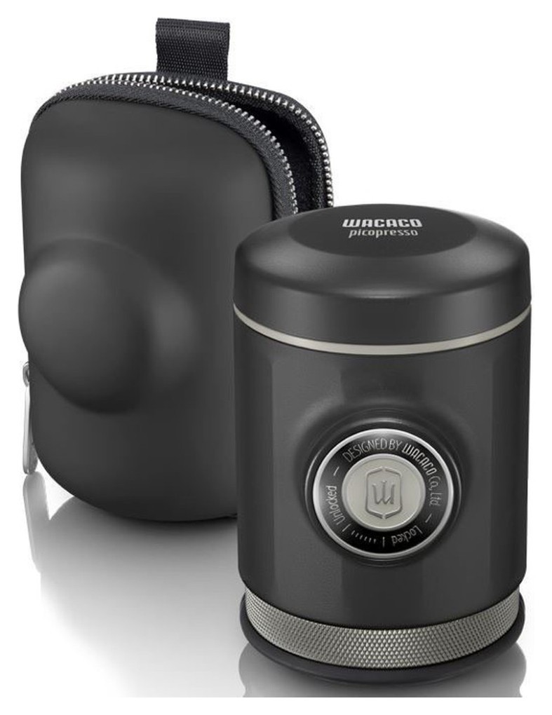 Портативна еспресо-кавоварка Wacaco Picopresso, механічна, для меленої кави, укр, укр