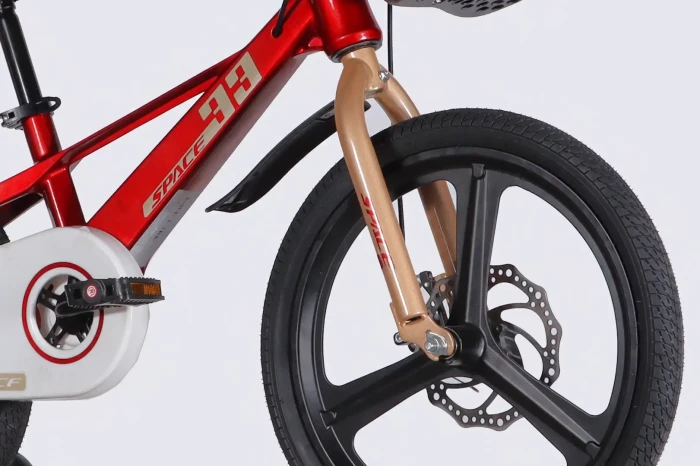 Велосипед MG 18" SPACE KID ORION DD рама-10" червоний з сірим 2026