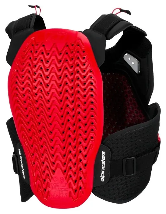 Захист тіла Alpinestars A-4 PLASMA CHEST PROTECTOR BLACK RED WHITE, M/L
