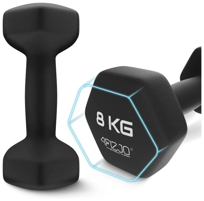Гантелі вінілові 4FIZJO Classic 2 x 8 кг (P-5905973403214)