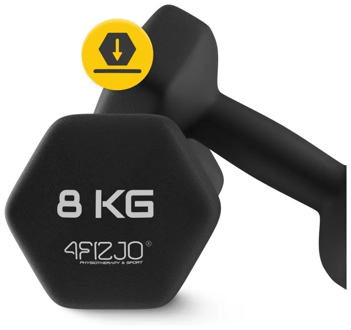 Гантелі вінілові 4FIZJO Classic 2 x 8 кг (P-5905973403214)
