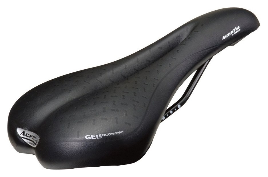 Сідло для велосипеда Tioga FORTIS AURA Black (R9IU0252), укр, укр