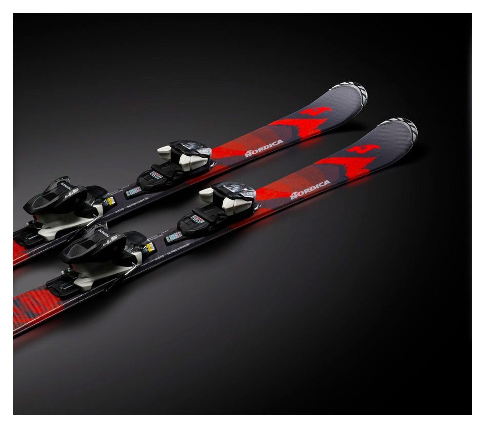 Лежи горные комплект для подростков Nordica NAVIGATOR TEAM+J4.5 FDT 100см Black/red (0A0338MF) WRH