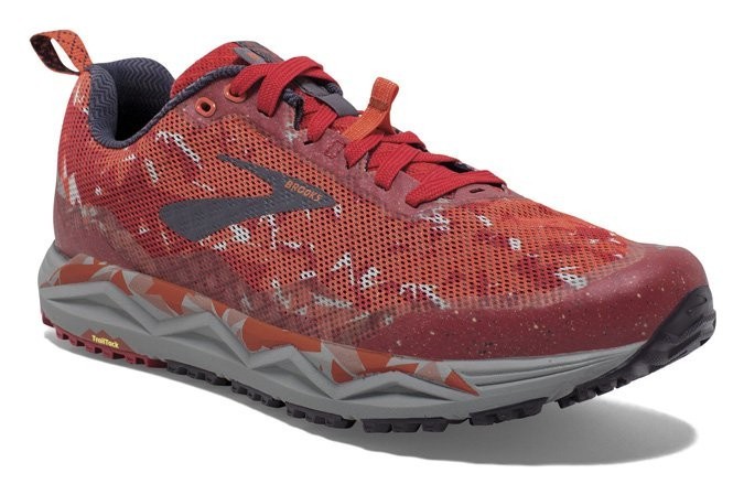 Кросівки чоловічі Brooks CALDERA 3 M 41 (8.0US) Red/orange/grey (1102951D636), укр, укр
