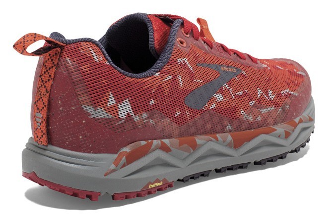 Кроссовки мужские Brooks CALDERA 3 M 41 (8.0US) Red/orange/grey (1102951D636)