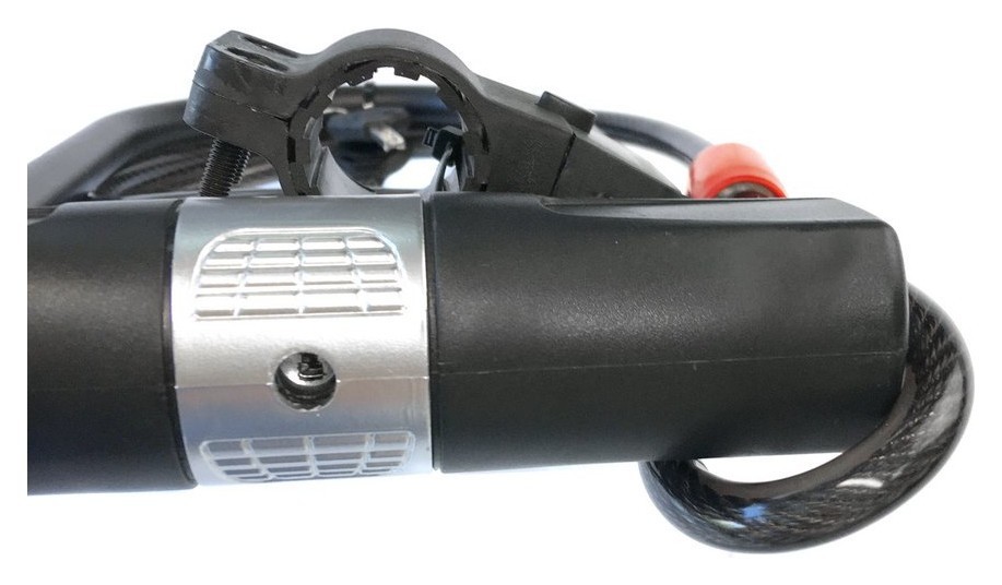 Замок для велосипеда тросовый Tempesta U-LOCK + CABLE LOCK Black (FSD-LK127020)