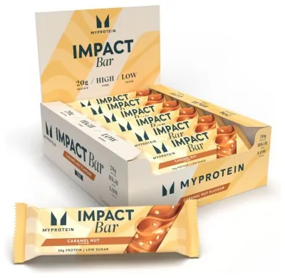 Impact Bar - 12x64g Caramel Nut