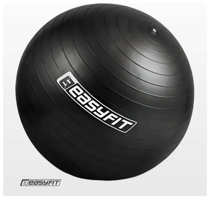 Мяч для фитнеса EasyFit BalanceBall 75 см черный