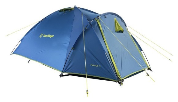 Намет туристичний Saxifraga HAWAII 3 Blue/green (SOT21U3H), укр