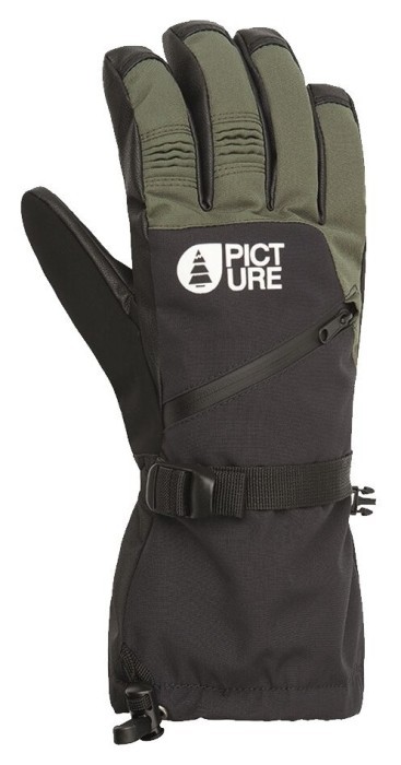 Рукавички Picture Organic Kincaid lychen green-dark blue, укр, укр