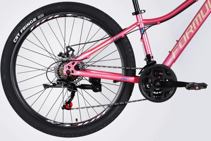 Велосипед ST 26" Formula ELECTRA DD FR рама-14" рожевий 2025