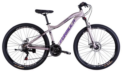 Велосипед AL 27.5" Formula ALPINA DD FR рама-16" серебристо-фиолетовый 2026