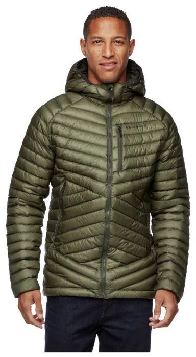 Трекинговый мужской пуховик Black Diamond M Approach Down Hoody, Tundra, XL
