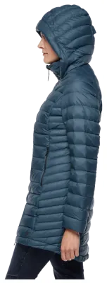 Женский пуховик зимний парка Black Diamond W Access Down Parka, Azurite, L