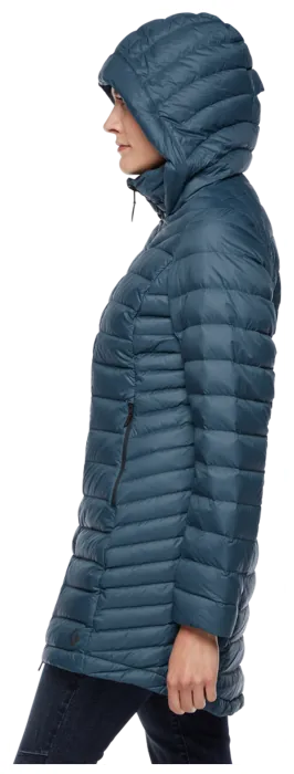 Жіночий зимовий пуховик парка Black Diamond W Access Down Parka, Azurite, L