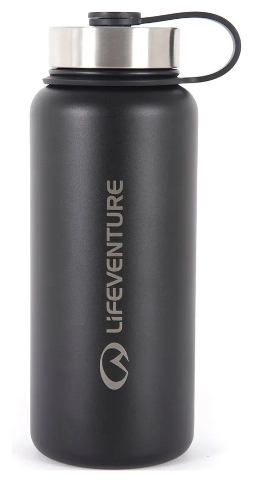 Lifeventure термофляга Stainless Steel Flask 1 L black (74436)
