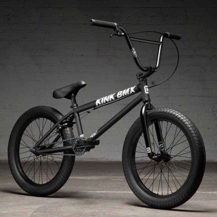 Велосипед KINK BMX CURB 20" 2022 Matte Midnight Black