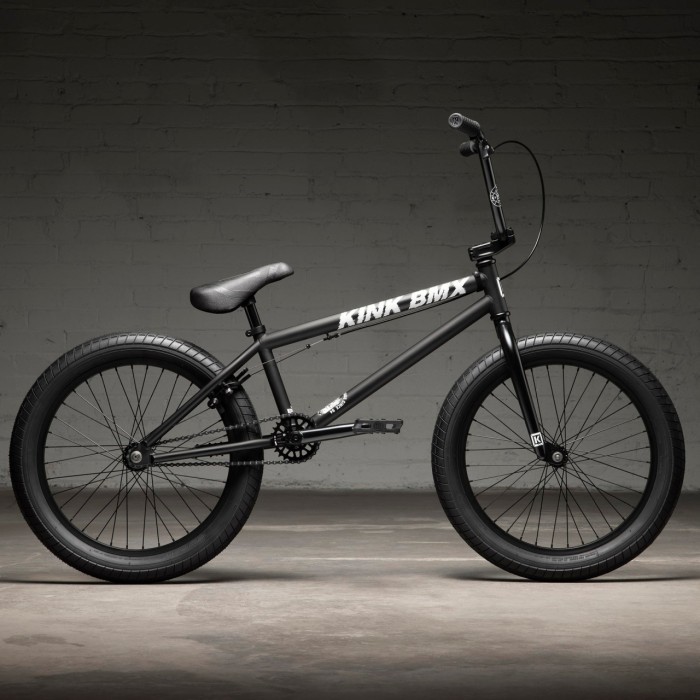 Велосипед KINK BMX CURB 20" 2022 Matte Midnight Black