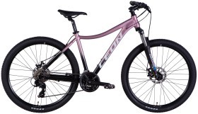 Велосипед AL 27,5" Leon XC LADY 105 DD CS рама-18" розовый с черным 2025