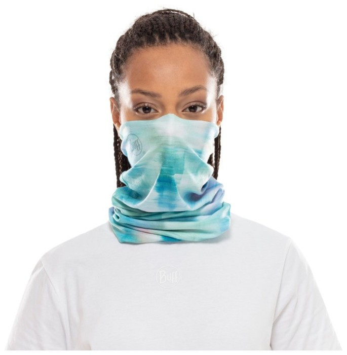 Шарф-труба Buff Coolnet UV+, Marbled Turquoise