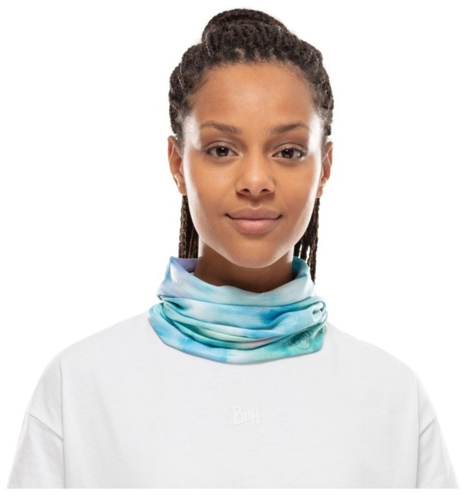 Шарф-труба Buff Coolnet UV+, Marbled Turquoise