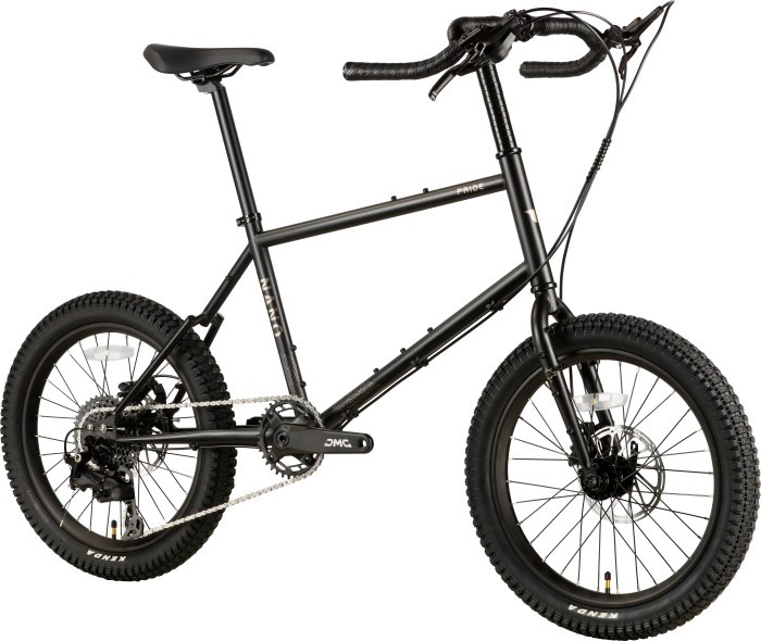 Велосипед 20" Pride NANO 2026 чорний, укр, укр