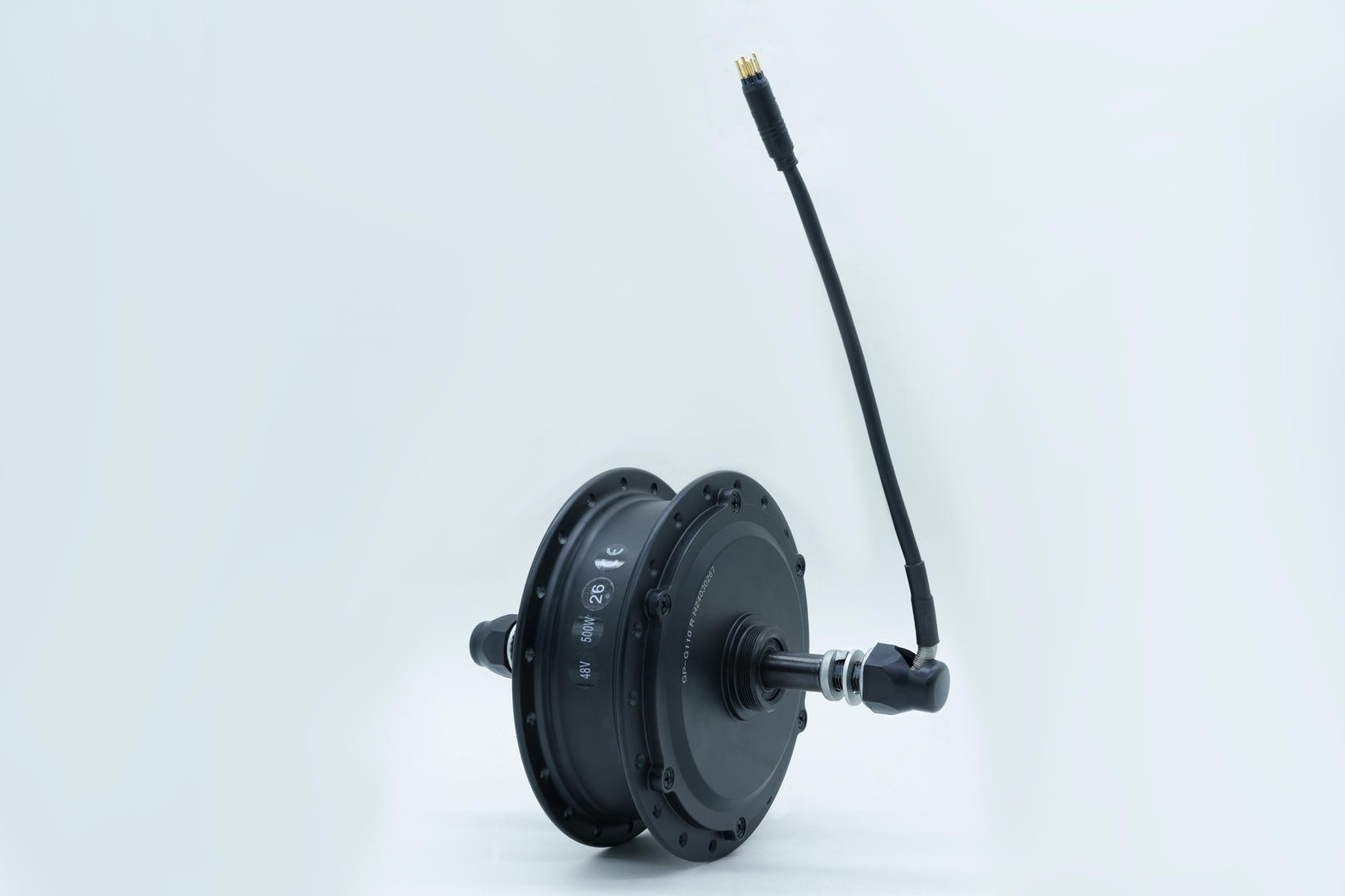 Мотор редукторный 256 об/мин 36B 500Вт задний 36H под трещотку 150мм 12G черный GP G104R