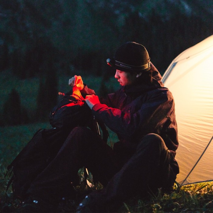 Ліхтар налобний Naturehike CNK2450ZM010, зелений, укр, укр