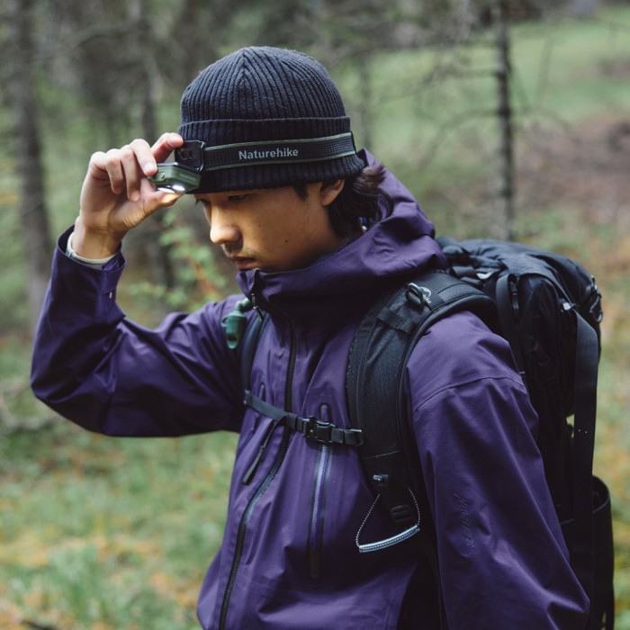 Ліхтар налобний Naturehike CNK2450ZM010, зелений, укр, укр