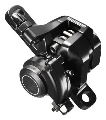 Механический диск тормоз Shimano BR-R317-R, задний адаптер, черный, Механический диск тормоз Shimano BR-R317-R