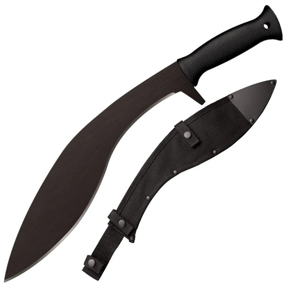 Мачете Cold Steel Kukri Plus Machete With Sheath, Black (SHM_CST CS-97KMPS)