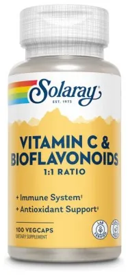 Vitamin C&Bioflavonoids 1:1 500mg - 100 vcaps