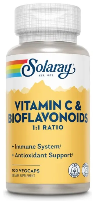 Vitamin C&Bioflavonoids 1:1 500mg - 100 vcaps