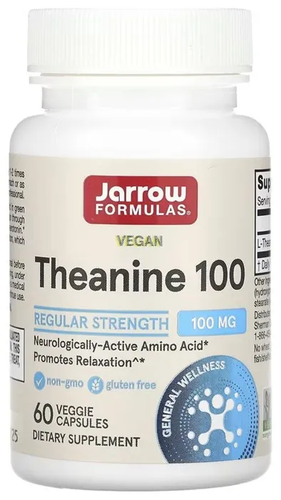 Theanine 100mg - 60 vcaps