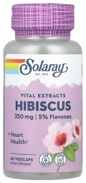 Hibiscus Flower Extract 250mg - 60 vcaps