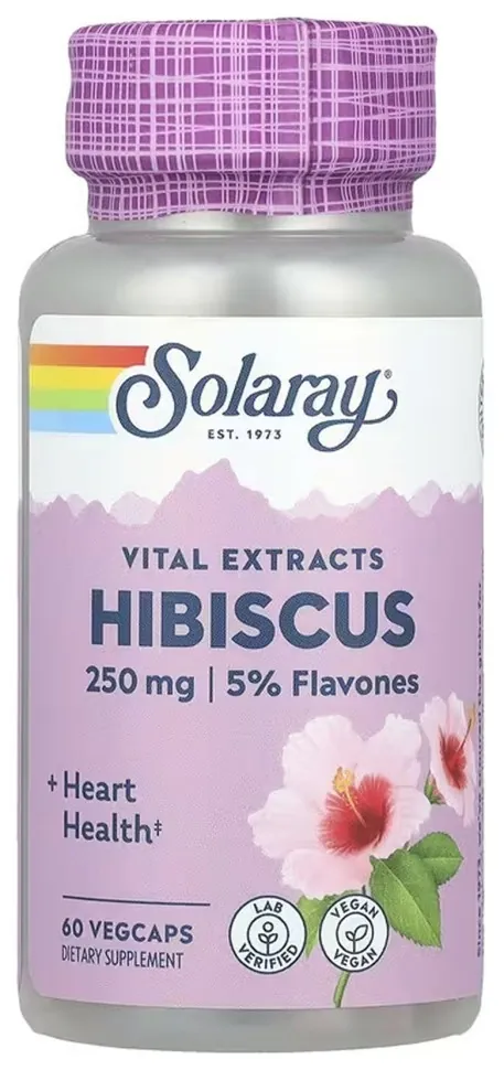Hibiscus Flower Extract 250mg - 60 vcaps (DSN_2023-10-6978)