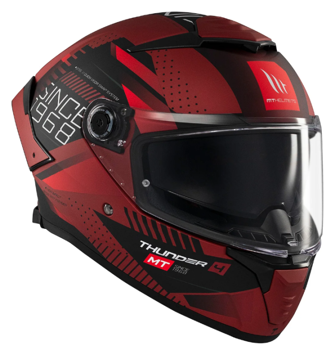 Мотошолом MT THUNDER 4 SV LUMINENCE D5 Matt XS