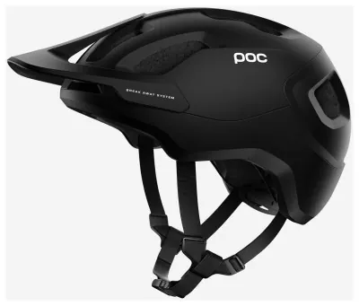 Шлем велосипедный POC Axion SPIN, Matt Black, XS/S