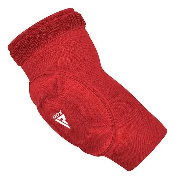 Налокітники спортивні RDX Hosiery Elbow Foam Red/White XL