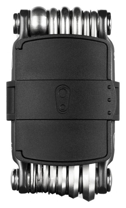 Мультитул Crankbrothers M13, 2/2.5/3/4/5/6/8мм, T10, T25, Phillips #1 #2, flat #2, инструмент для бескамерных шин, черный