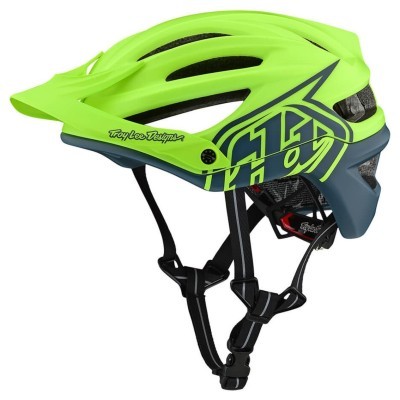 Вело Шлем TLD A2 Mips Decoy [Flo Yellow / AIR Force Blue] Размер S